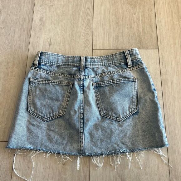 Thatssofetch women jeans skirt size 8 - Picture 2 of 7